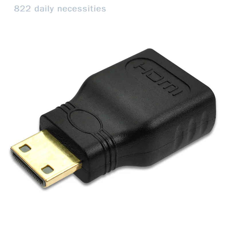 편리한 미니 hdmi-hdmi 어댑터 hdtv 플랫용 금도금 남성-여성 변환기