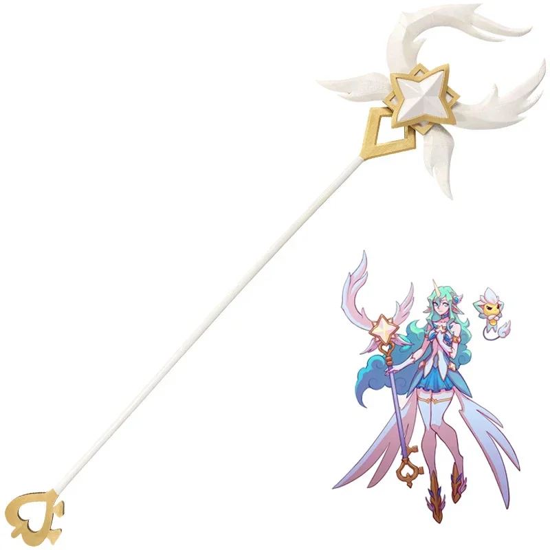 

Игра LOL Star Guardian Soraka реквизит для косплея из ПВХ 180 см палочки оружие для взрослых женщин реквизит для ролевых игр на Хэллоуин аксессуары для костюмов