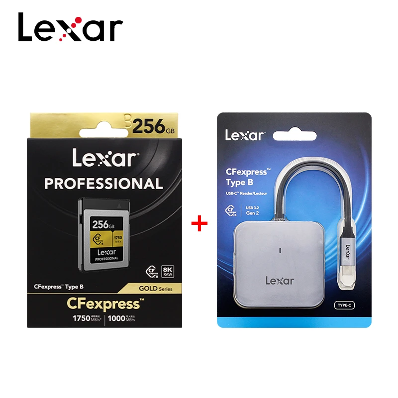 Lexar  CFexpress B Ÿ ī б 1750 MB/s CFe B ޸ ī 128G 256G 512G , ī  , 4K, 8K 