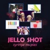 Party Shots 30/60 Pack Jello Shot Syringes 1.5 oz Food Grade Container with Lid For Plastic Shot Glasses or Jello Shot Cups 6