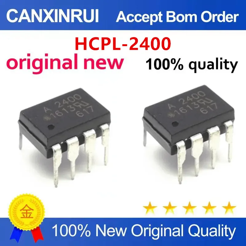 

(5 Pieces)Original New 100% quality HCPL-2400 Electronic Components Integrated Circuits Chip