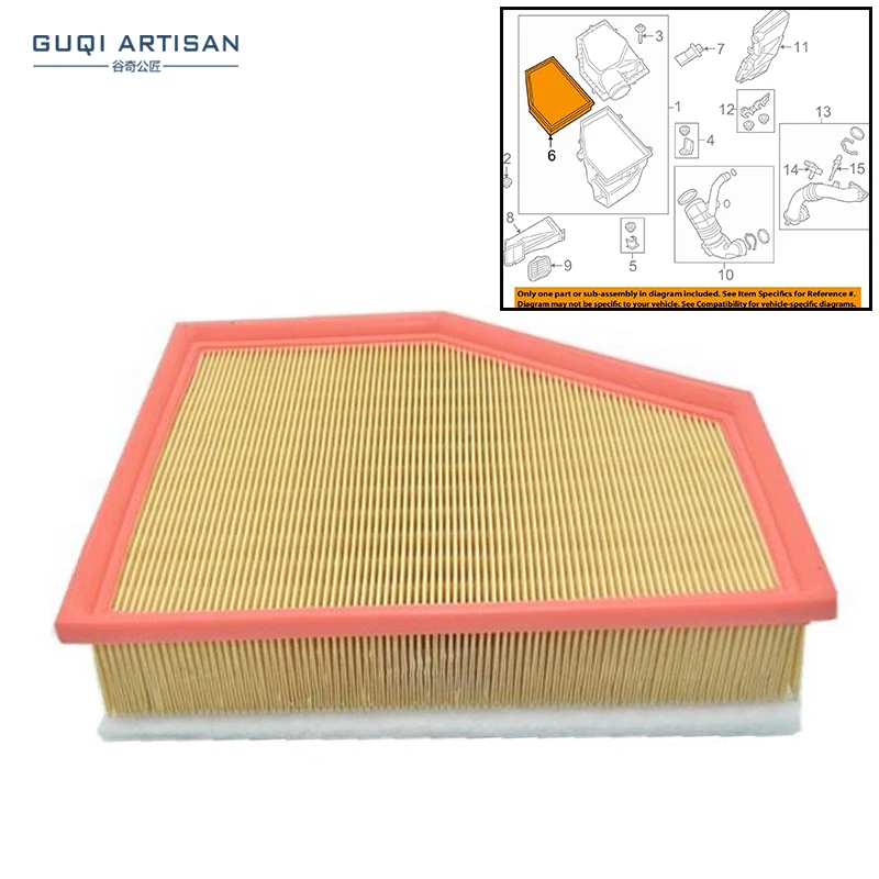 Air Filter 13718577170 13718577171 13718691835 For BMW X3 G01 2017