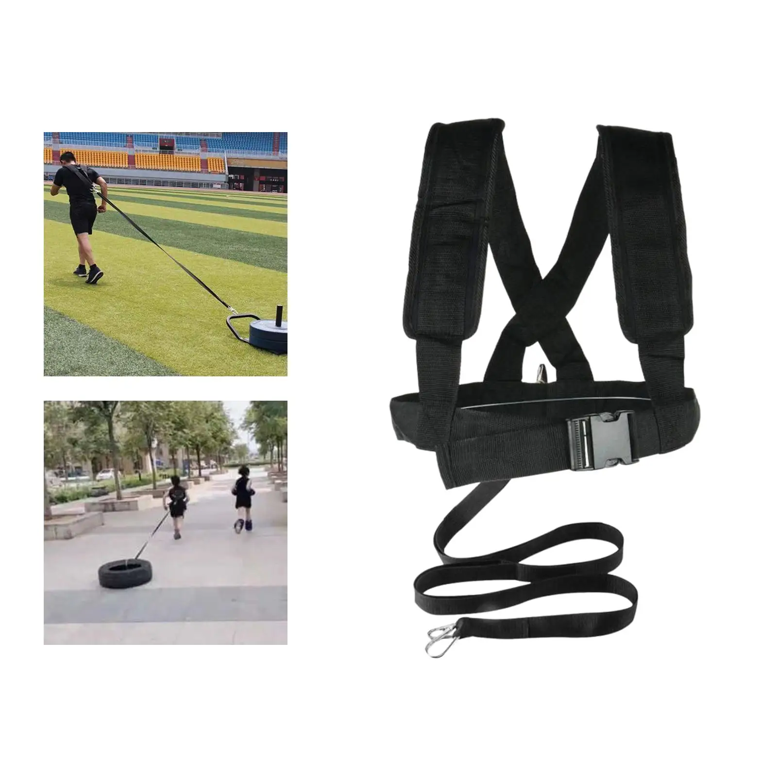 Sled Harness Football Workout Equipment Resistance Training Tire Pulling Harness Sled Harness Football Workout Equipment Resistance Training Tire Pulling Harness