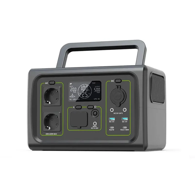 YYHC-Rechargeable Home Backup Car Charger Safety UPS Portable Power Station Solar Generator in South Africa