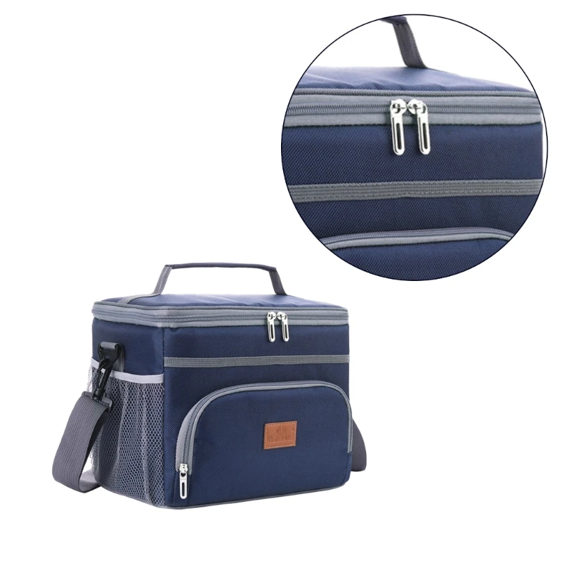 Insulated Bento Box Lunch Box Dinner Container Large Capacity Handbag Bag