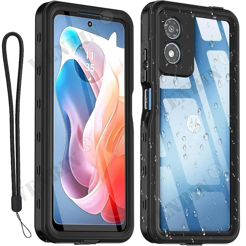 

IP68 Водонепроницаемый чехол для Motorola G Play 4G 20024 / Motorola G 5G 2024/Чехол RedPepper для дайвинга подводного плавания спорта на открытом воздухе