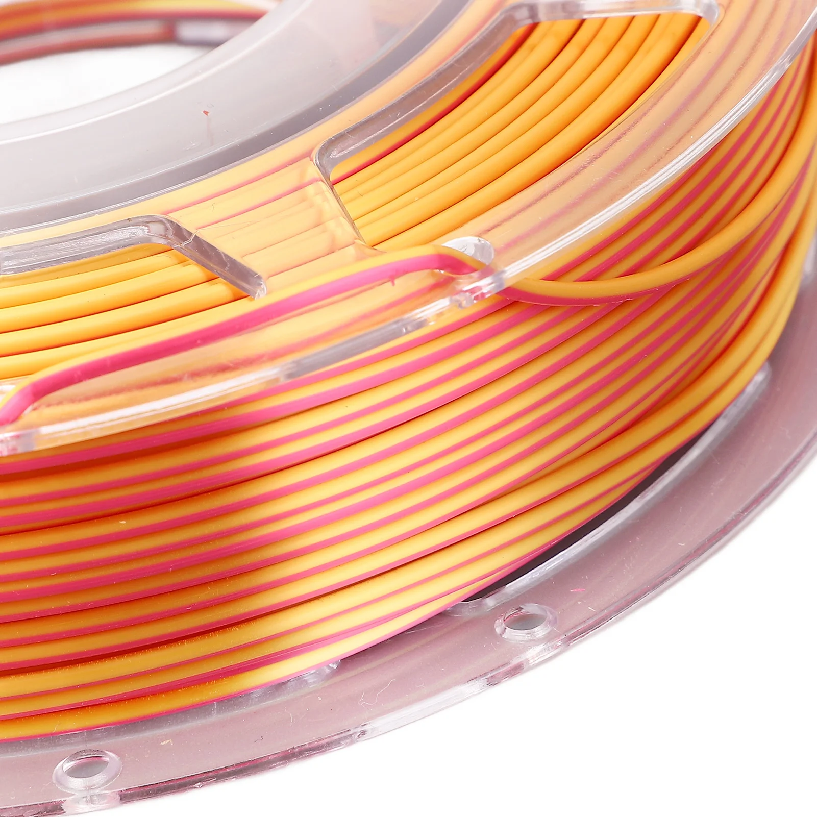 【Sale】1.75mm PLA Filament Bundle Gold Red Dual Color Coextrusion Filament 3D Printing Consumable 200g 30‑45mm/s