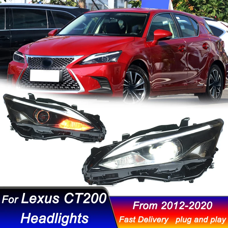 Car Led Headlights For LEXUS CT200 2012-2020 Upgraded new style