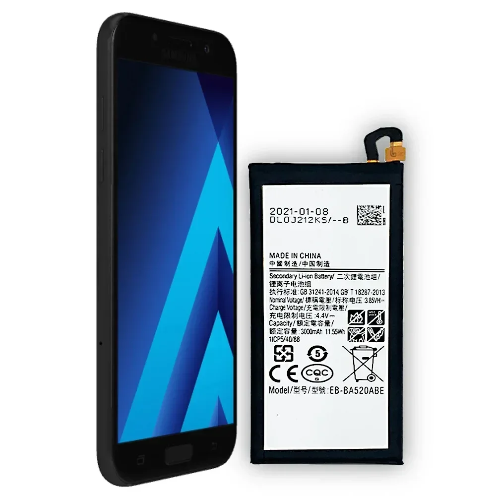 EB-BA520ABE 3000mAh Battery For Samsung Galaxy A5 2017 Edition