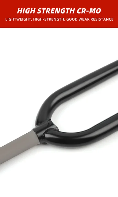 BREV.M フォーク BMXバイク用フロントフォーク,パフォーマンスバイク,ブラック