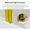 43 in. W * 58 in. H Frameless Folding Shower Doors for Bathtub, 1/4" (6mm) Thick SGCC Tempered Glass Door, Bathroom Pivot Tub 3