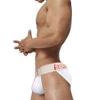 1/2/3/4 pièces hommes nouveau taille basse fourche haute Triangle pantalon stimulant Anti-usure jambes montrant grand Triangle saillant pantalon BS844 3