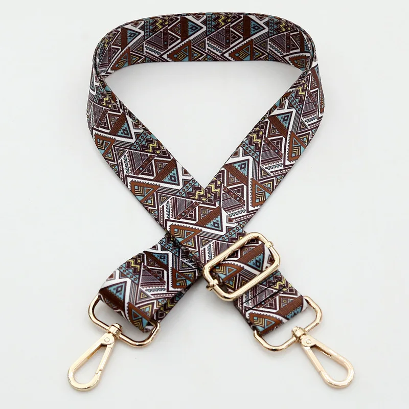 Ethnic Style Long Shoulder Strap Replacement of Belt Bag Accessories Adjustable Shoulder Crossbody Bag Strap