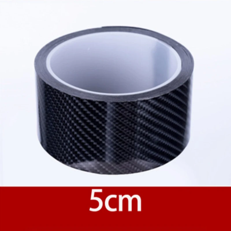 JPGhaha 5M x 5CM AutoFolie Carbon 5D Einstiegsleisten Aufkleber