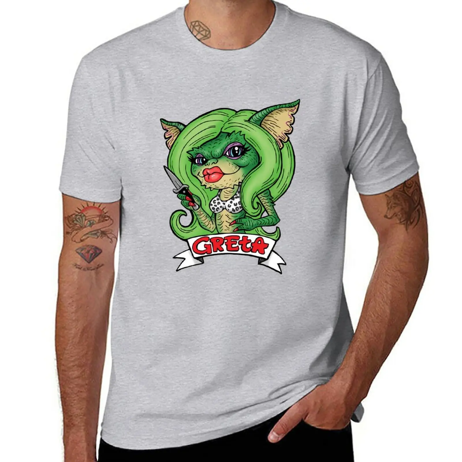 

Greta T-Shirt oversizeds anime clothes Men's t-shirts