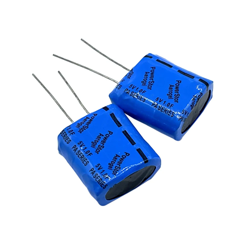 1Pcs Original Super Capacitor 5.0V1.0F Powerstor Combined Type Farad Capacitor 5V1.0F Pm Series