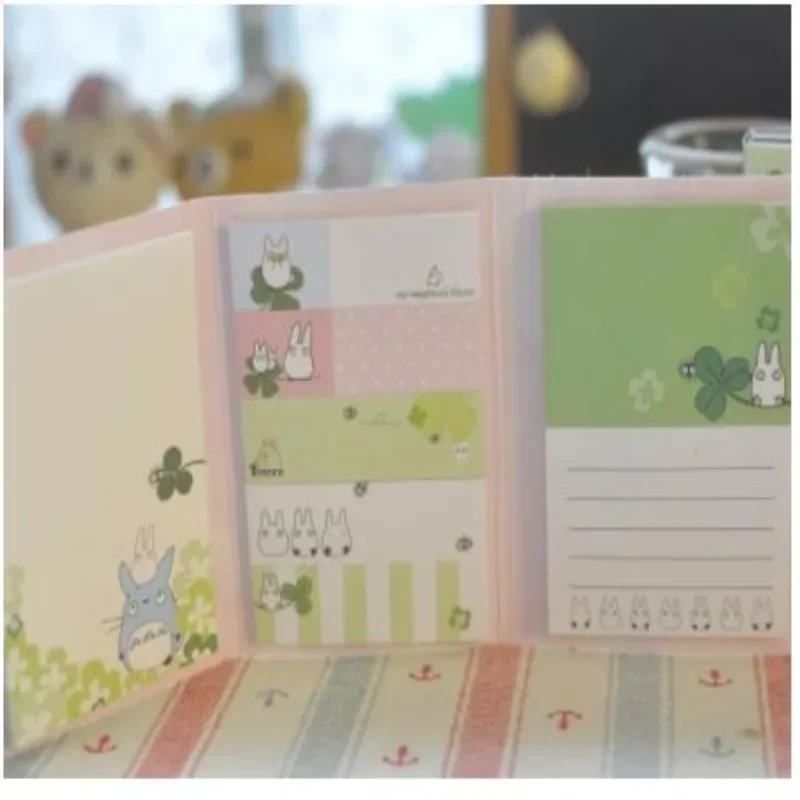 Sticky Notes Kawaii Self Adhesive Stationery Folding N Stickers Message Portable Note Book Office School Supplies - 5