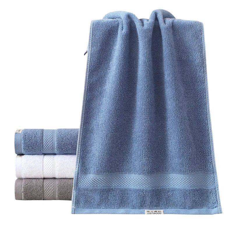 35x75cm Cotton face towel soft absorbent cotton face towel thickened coral flannel cotton adult face bath household 3