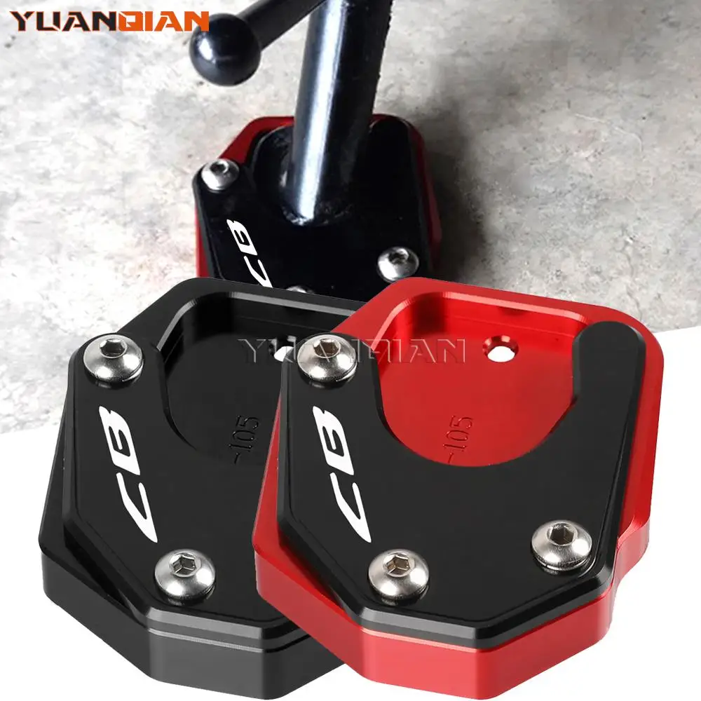 

For Honda CB 150 125 300 300 400 600 900 500 500 65R 650 F/R/X Motorcycle Side Stand Enlarger Kickstand Enlarge plate Extension