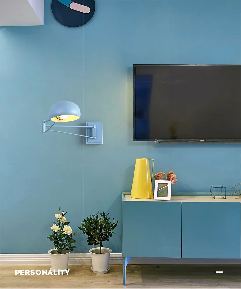 Description Picture 3 of itemLED Modern  Wall Lamp With Switch Foldable Retractable Eyes Protector For Bedroom Study Living Room Bathroom Balcony Luminaries