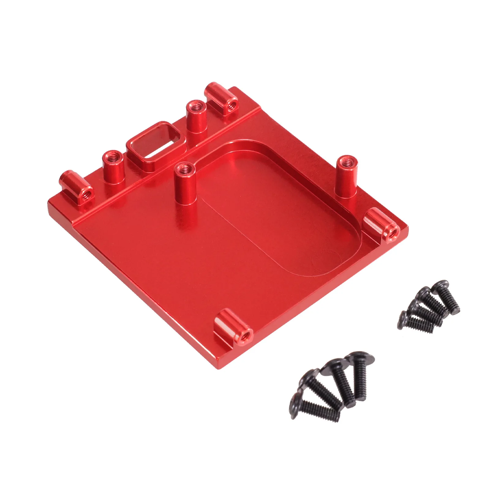 Premium Metal Chassis Pull Rod with Shock Absorber & 370 Gearbox Assembly - Upgrade Parts