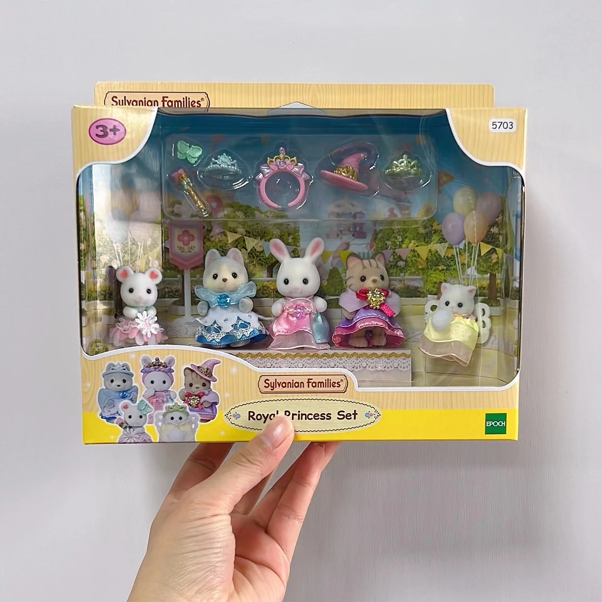 Original Sylvanian Families Dreamland Series Royal Carriage Set Princess Pony Ternurines Kawaii Birthday Gift For Girl 4