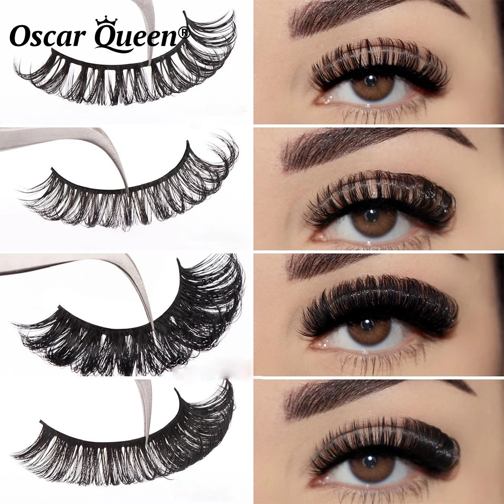 

5D 3D Russian Mink Lashes C D Curl Russian Strip Handmade Soft Wispy Eyelashes Wholesale Fake Eyelash Extension Maquiagem