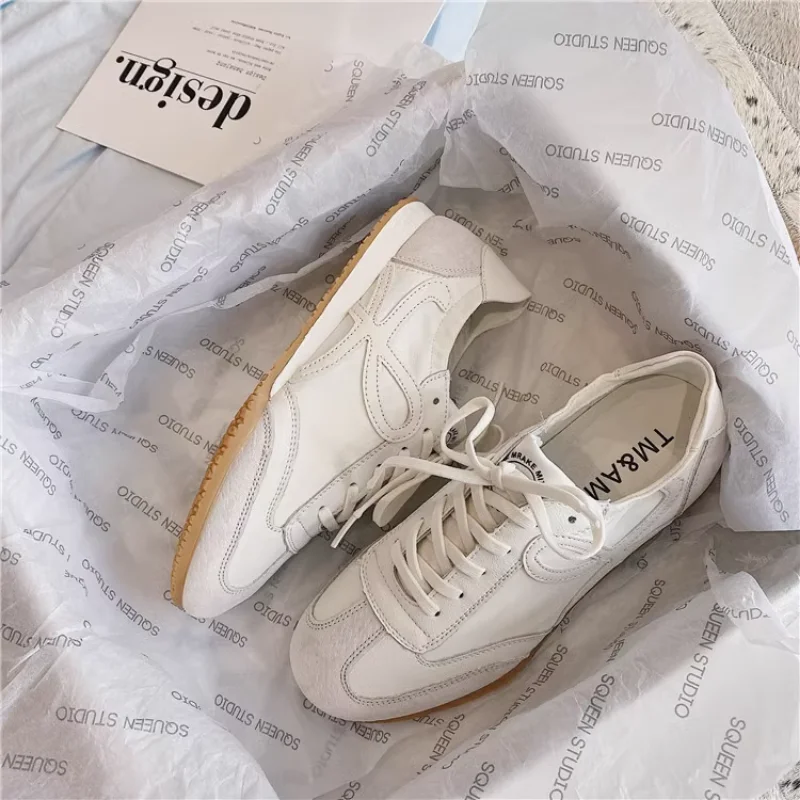 Women's Sneakers White Platform Woman Flats Sports Shoes Female Lightweight Vulcanized Shoes Ladies Casual Comfortable Trainers 4
