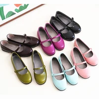 Genuine Leather Girls Casual Shoes Lovely Slim Style Cowhide Children's School Shoes Party Wedding Gift Kids Flat Shoes 6 Years 2
