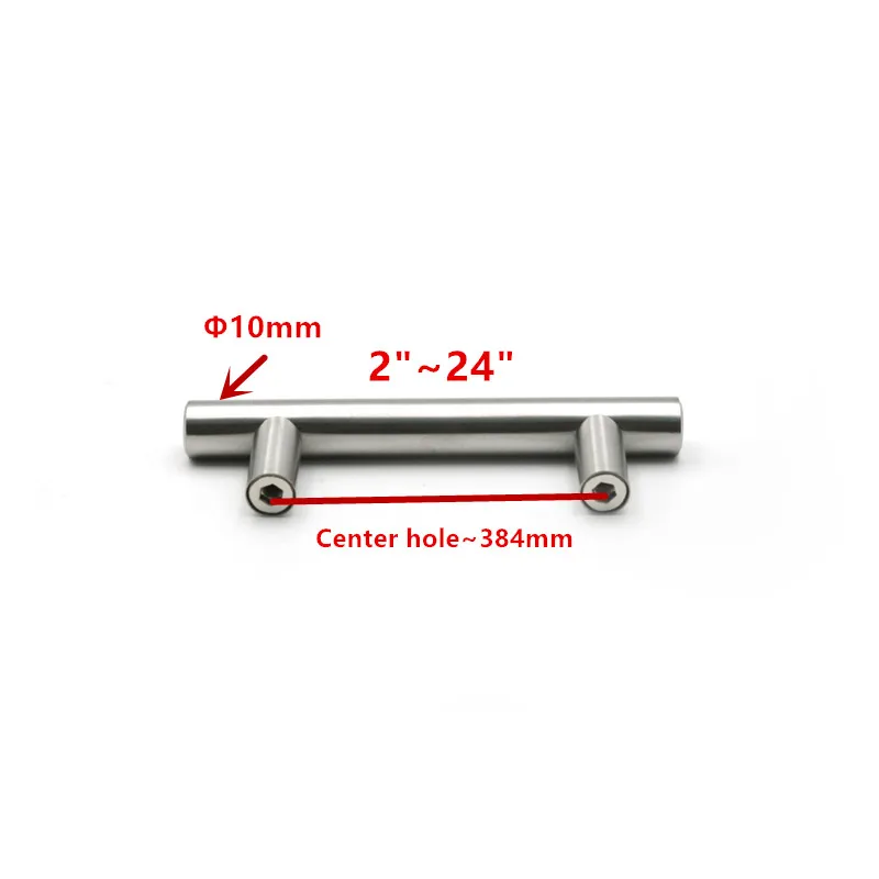 Furniture Handles Modern Stainless Steel Kitchen Door Cabinet T Bar Handle Pull Knob cabinet knobs furniture handle cupboard drawer handle