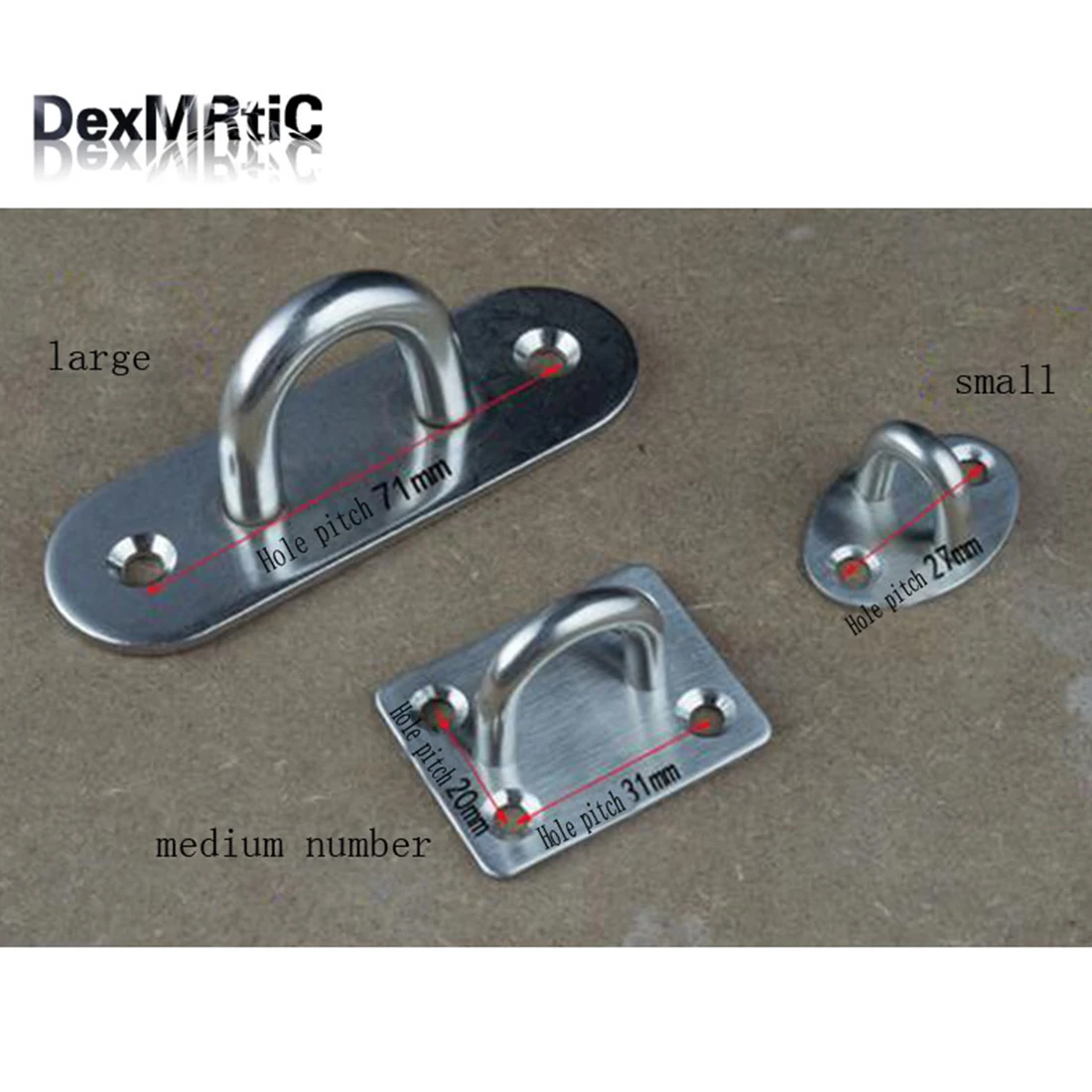 Stainless Steel Hooks Fan Hook Wall Ceiling Hooks Sandbags Hook For