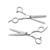 Professional Barber Scissors Accessories Shop 6 Inch Hairdressing Hair Haircut Cutting Thinning Tools Salon Hairdresser's Set 4