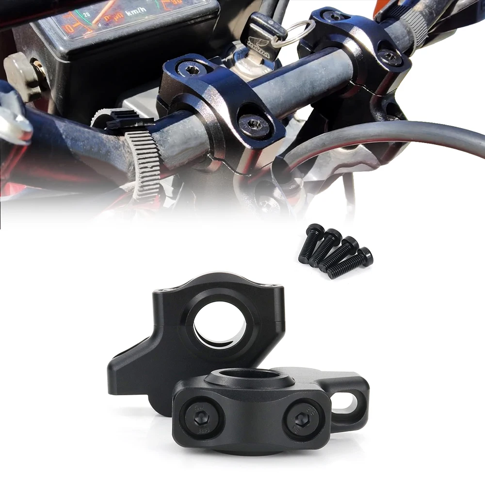 

22mm 7/8" Handlebar Riser Back Moved Mounting Risers Fit For Suzuki B-King Bandit GSF250 GSR1000 GSX 1000S Katana SV650 SV1000S