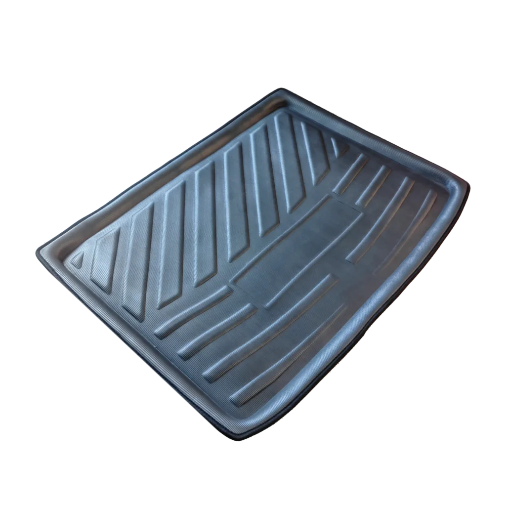 Kofferbakmat voor Fiat 500x 2015-2022 2023 2024 2025, Antislip Waterdichte Kofferbakmatten Bagagebeschermer Auto Accessoires,Brown