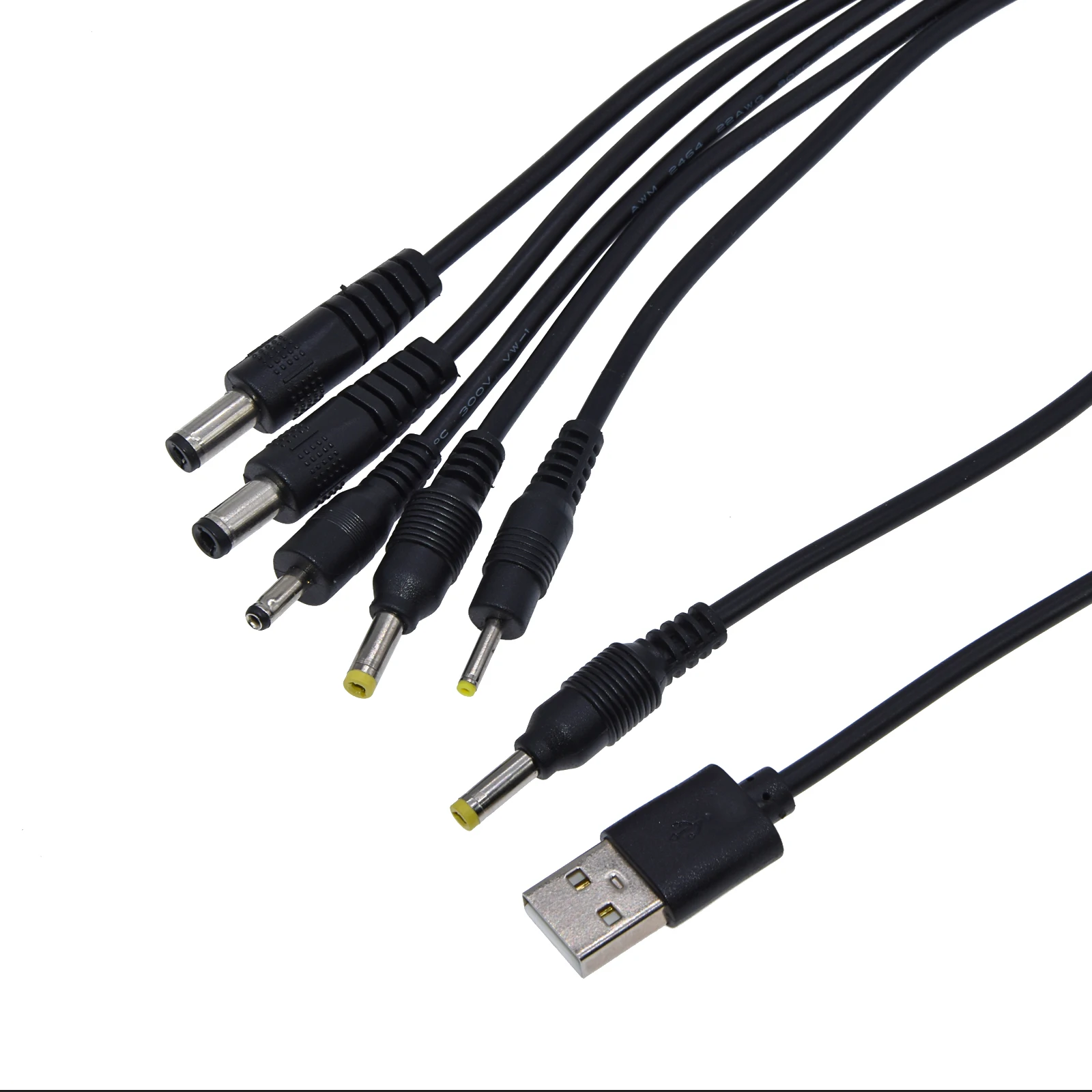 5V usb to DC Power Cable Jack 2m 1m 50cm Universal Type a USB male