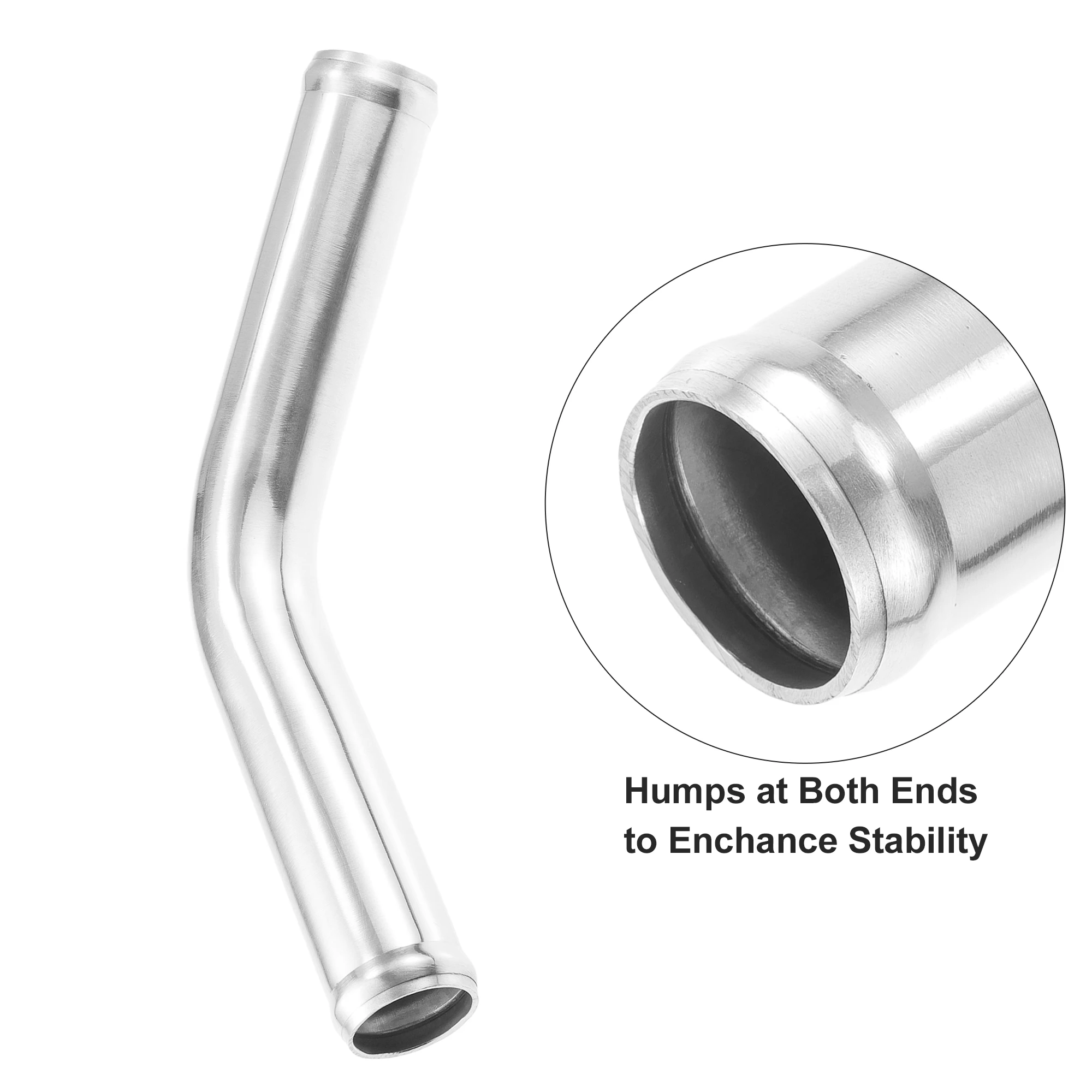 UXCELL 45도 OD 32-102mm 다리 길이 100mm 자동차 알루미늄 합금 튜브 인터쿨러 벤드 엘보 파이프 공기 흡입 조이너 튜브