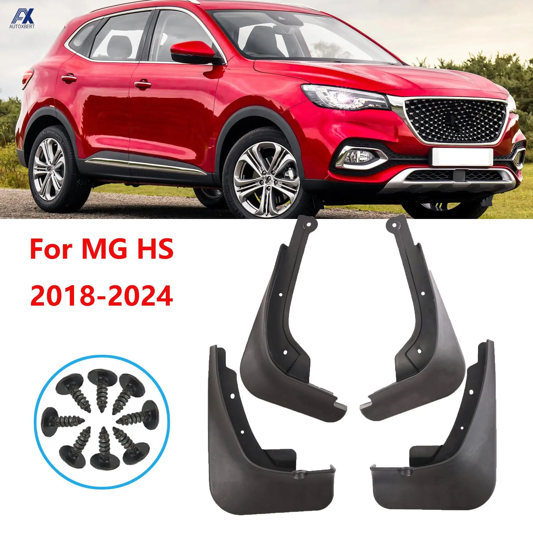

4 шт., передние и задние брызговики для MG HS PHEV