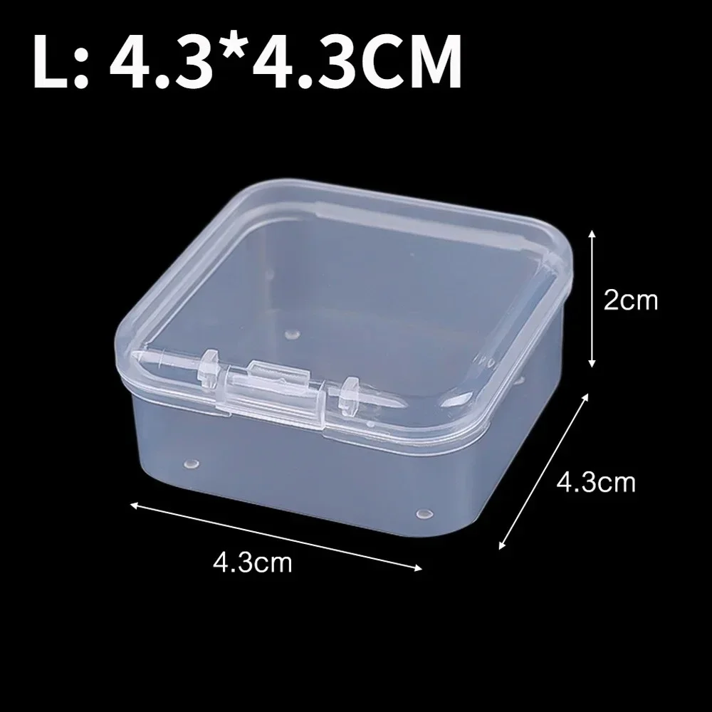 Transparente Quadratische Kunststoffbox Für Schmuck Und Ohrringe_voghion.com