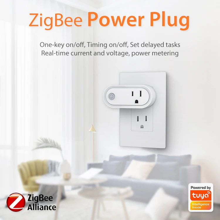 Tuya-ZigBee Ʈ ÷ US 15A  ,     ܼƮ, ˷  Ȩ ýƮ Ʈ Ȩ