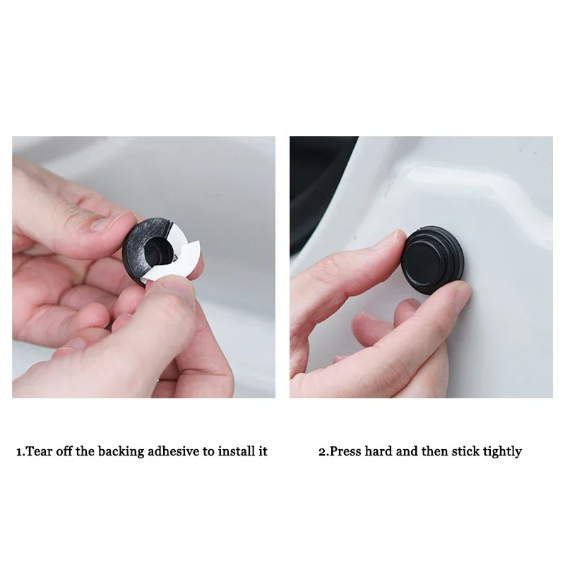 5/10/20 stücke Auto Tür Pads Schock-Absorbieren und Stille Matte Anti-kollision Auto Tür Schutz Aufkleber puffer Dichtung Auto Zubehör – Detail 9