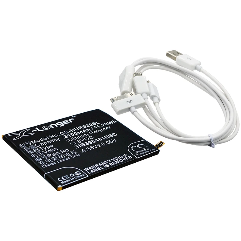 CS battery for Huawei Glory Play 5X Honor Dual SIM LTE TD-LTE 6 Extreme Edition H60-L12 X5 | Электроника