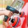 29Pcs Car Foam Drill Polishing Pad Kit 1.2/2/3 Inch Buffing Pads Sponge Set Kit M14 Drill Adapter Power Tool Car Polisher 5