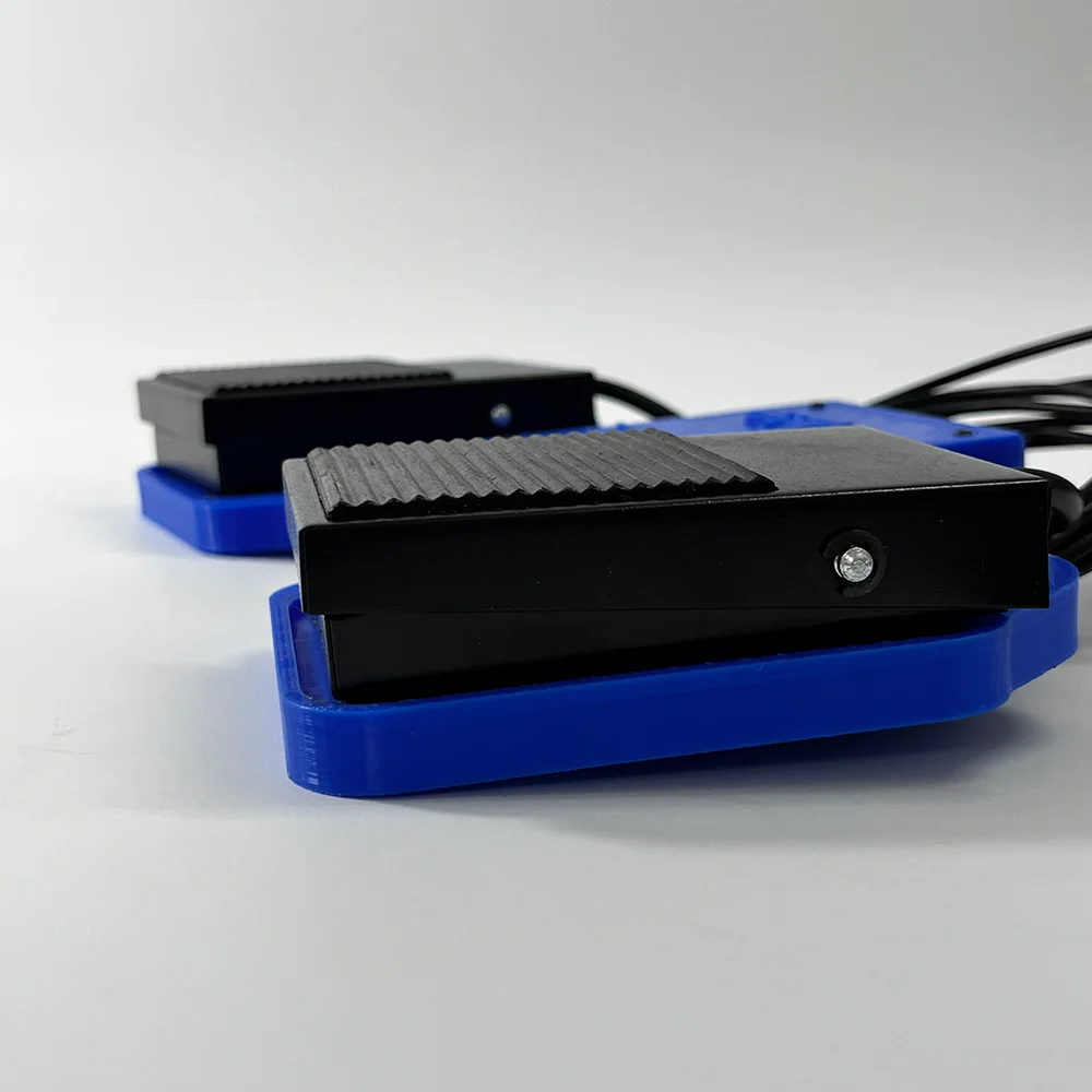 컴퓨터 라이트 건 슈팅 게임 USB 페달 3D 프린팅 다기능 아케이드 게임 버튼 대체품
