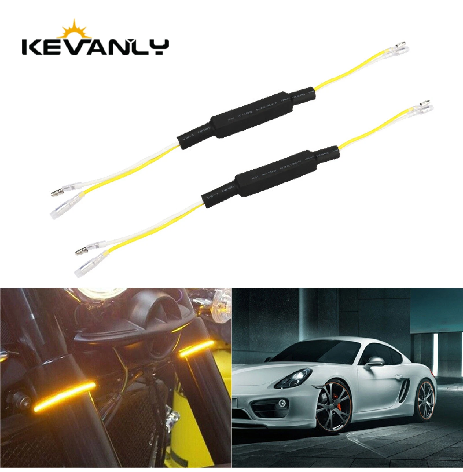 Motorcycle Turn Signal Lights 1 PCS 21W Canbus 12v Indicator Load Resistor Decoder Load Decoding Resistor Repair Parts