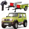 HG4-53 Pro Licensed SUZUKI JIMNY 1/16 Scale 2.4GRemote Control Car Simulation Light Sound Smoke Systerm Proportional RC Crawler 1