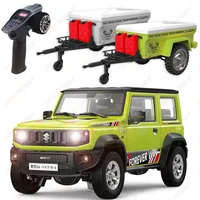 HG4-53 Pro Licensed SUZUKI JIMNY 1/16 Scale 2.4GRemote Control Car Simulation Light Sound Smoke Systerm Proportional RC Crawler 1