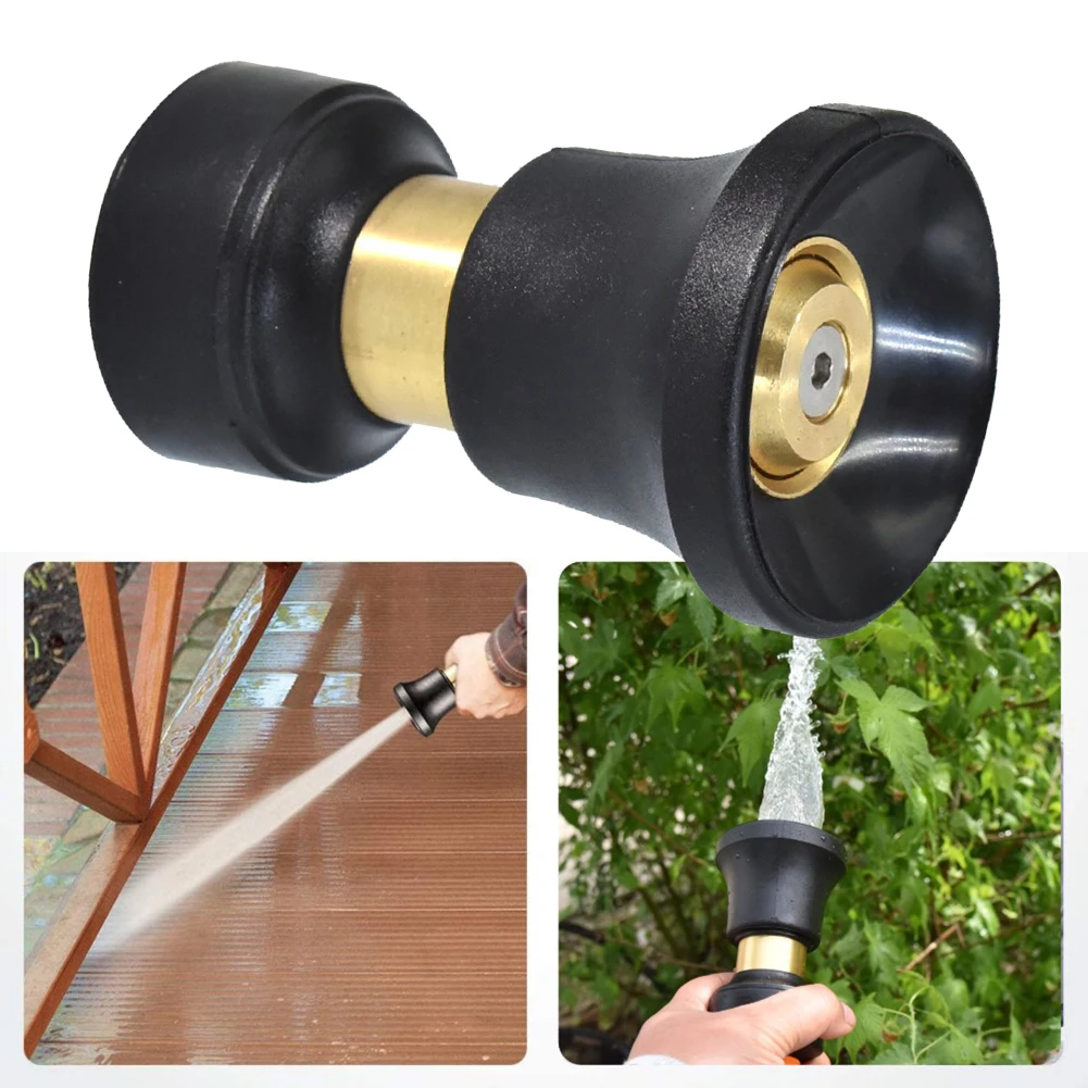 

Hose Nozzle HN 10AL Fireman Style Garden Hose Nozzle Adjustable Spray Pattern Excellent Water Flow Durable Materials