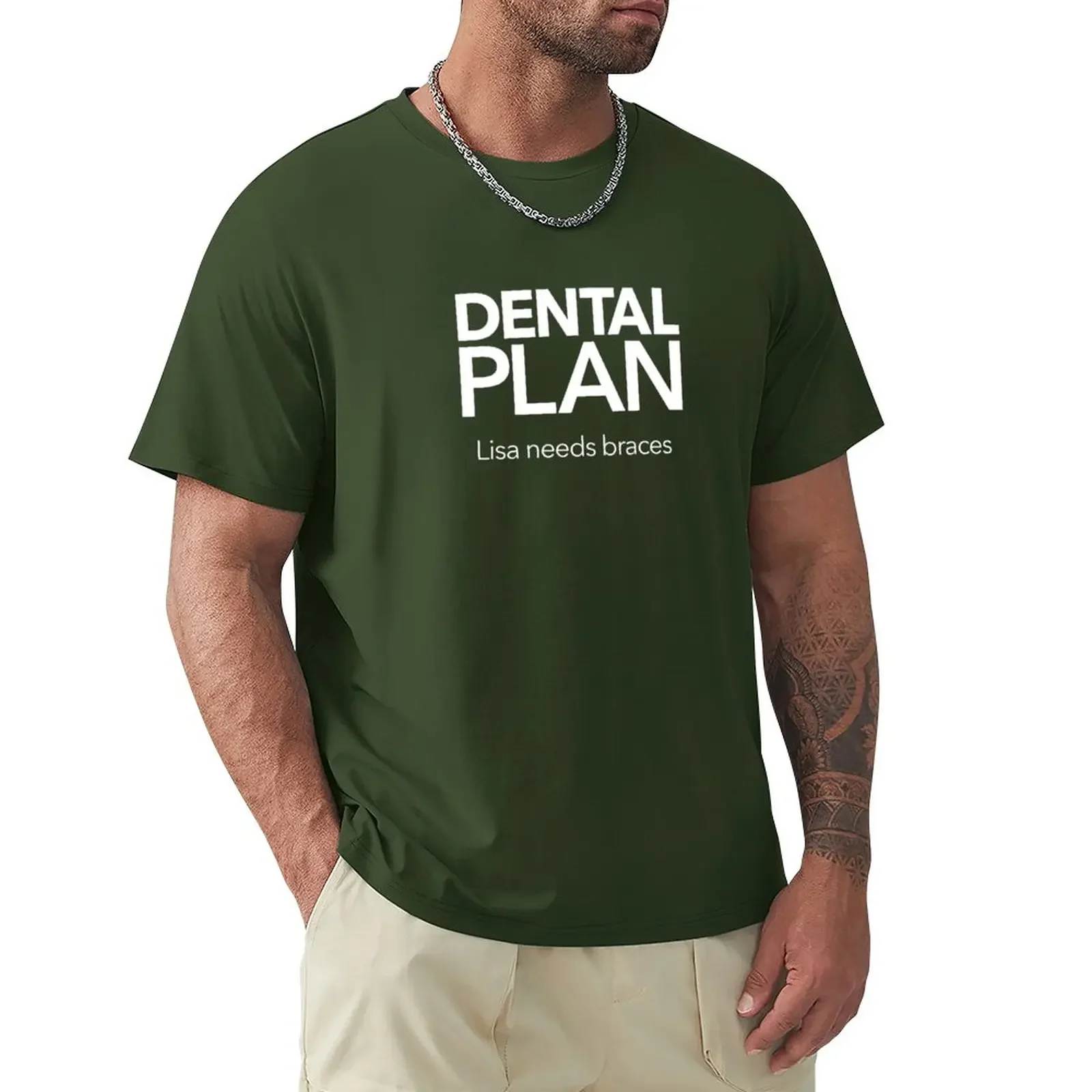 

Dental Plan! T-Shirt oversizeds customs slim fit t shirts for men