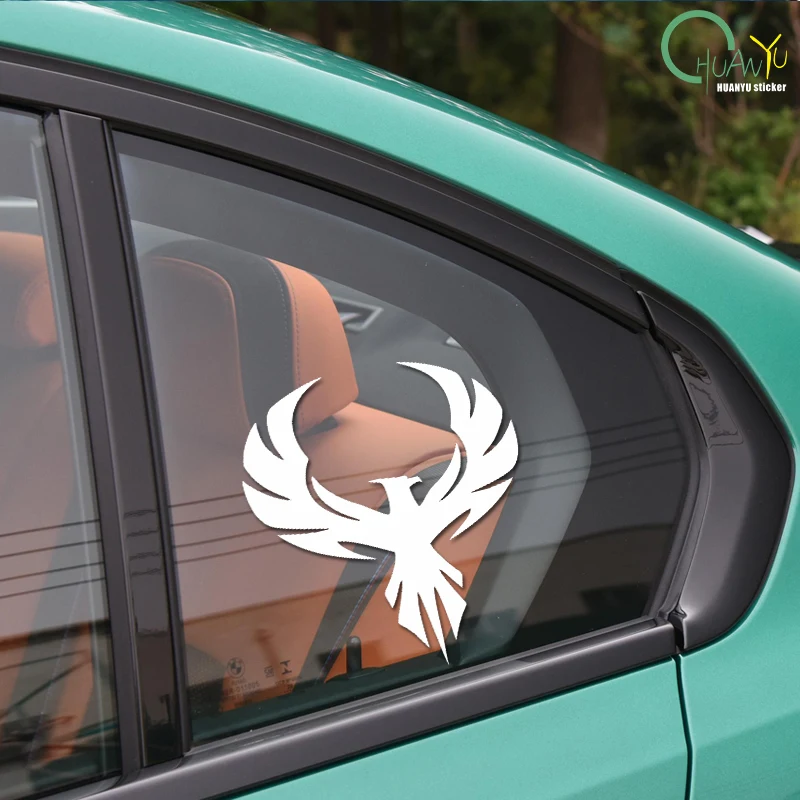 Autocollant Phénix 3D Couleur Or En PVC - Prédécoupé, Personnalisable - Pour Voiture, Moto, PC, Casque, Déco