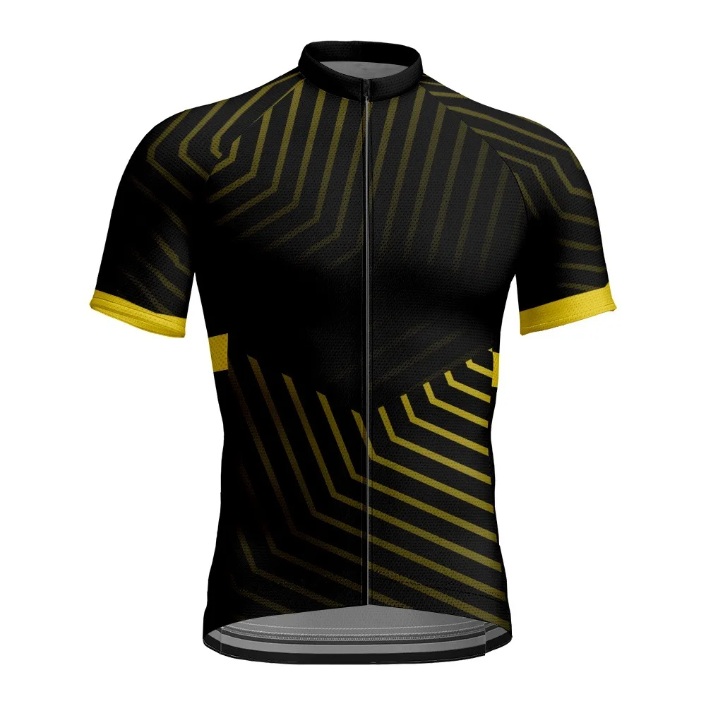 

2023 Cycling Jersey Black Cycling Clothing Summer Road Bike Shirts Dry Breathable Polyester and Quick-Drying Fabric Shirts